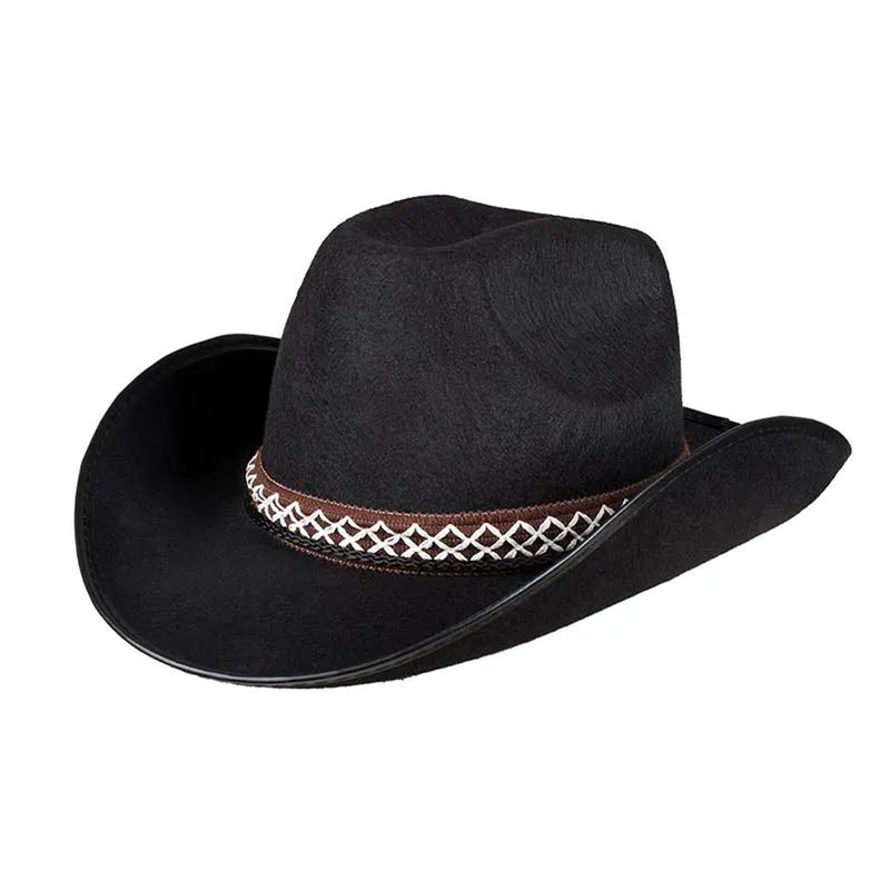 Hut Kid Cowboy Junior Schwarz