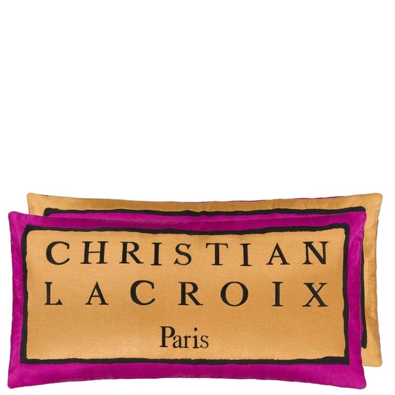 Christian Lacroix COUTURE! Rose Torero Kissen