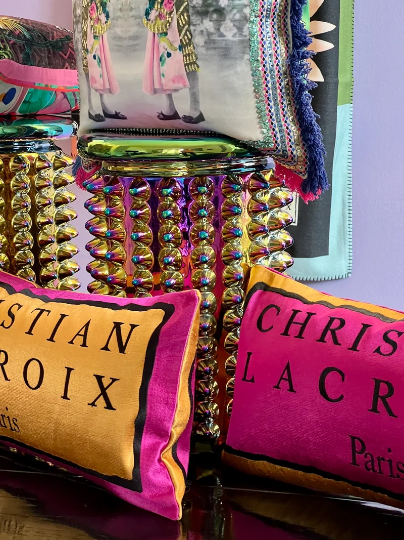 Christian Lacroix COUTURE! Rose Torero Kissen