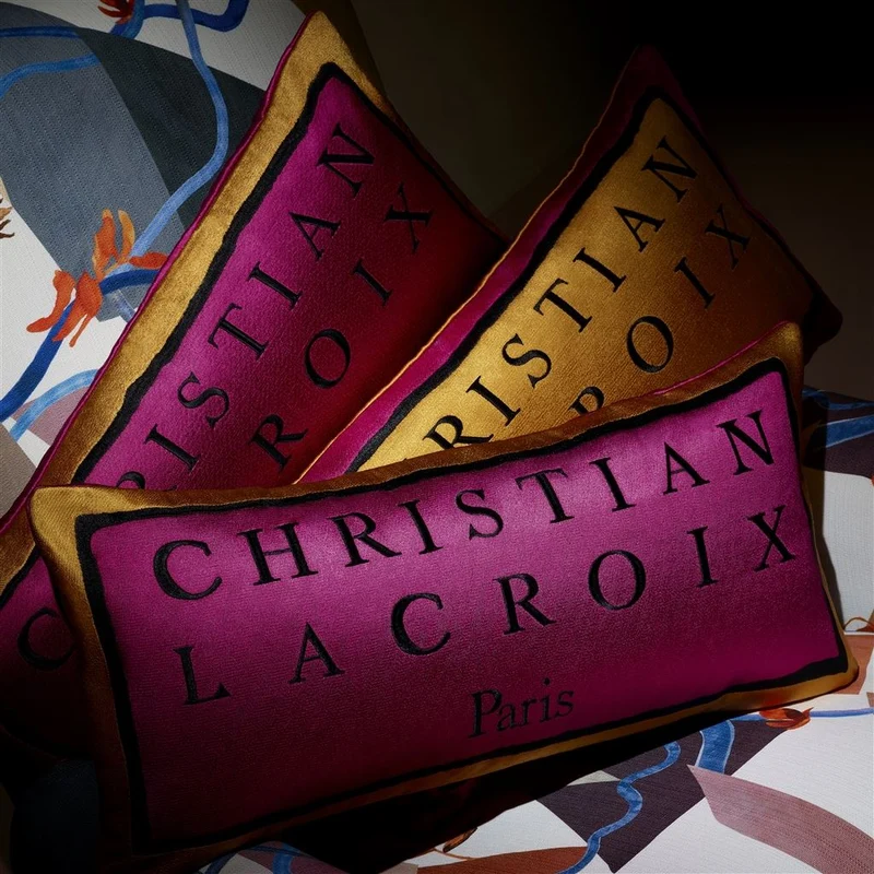Christian Lacroix COUTURE! Rose Torero Kissen