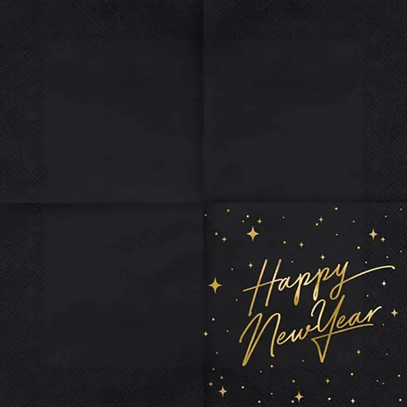 Servietten "Happy New Year" 20Stk/33x33cm