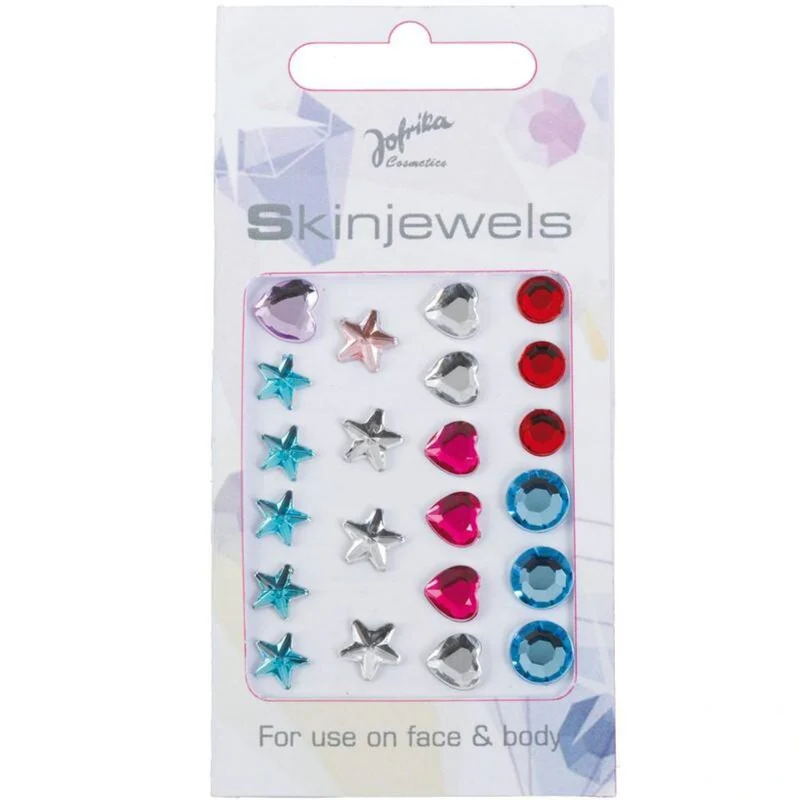 Jofrika Skinjewels | Herzen+Sterne Bunt