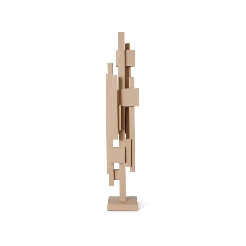 Holzobjekt Skulptur Skyline - HKliving