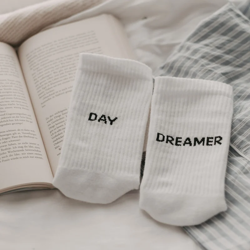 Eulenschnitt Socken Day Dreamer Größe 39-42 weiß