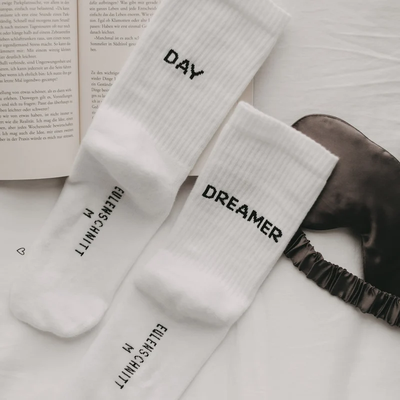 Eulenschnitt Socken Day Dreamer Größe 35-38 weiß