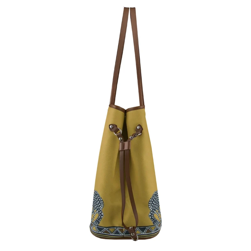Tote Bag GATTOPARDO SAHARA in gelb