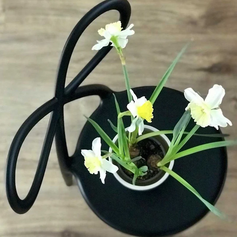 Stuhl RIBBON im 2er Set in Schwarz