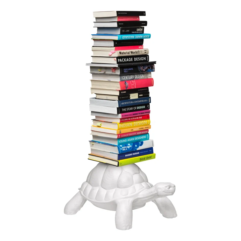 Bücherregal TURTLE CARRY in weiß