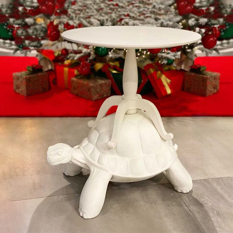 Beistelltisch TURTLE CARRY in weiß