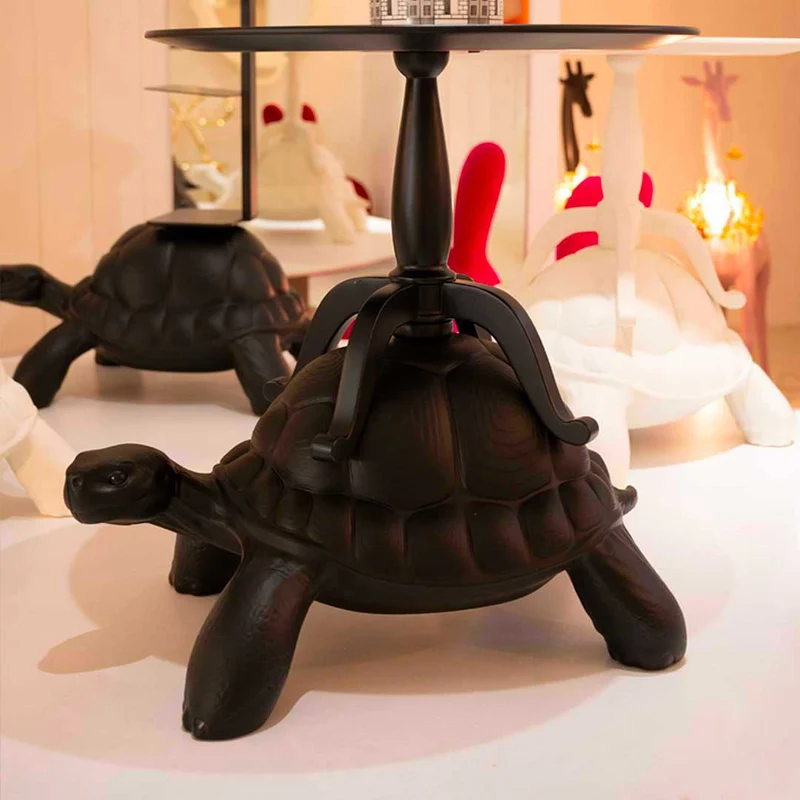 Beistelltisch TURTLE CARRY in schwarz