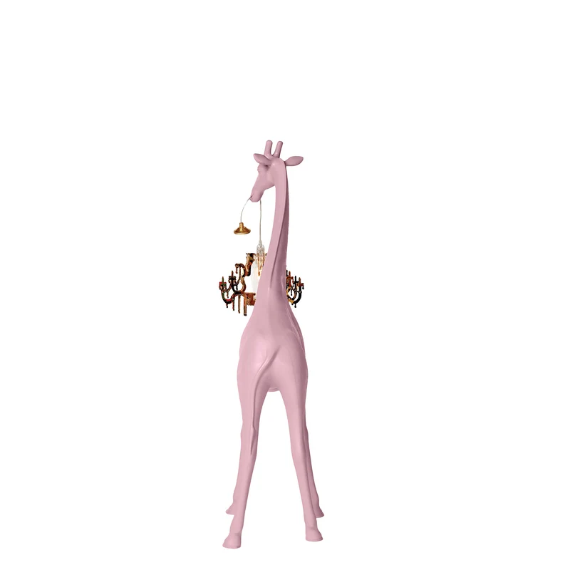 Stehleuchte GIRAFFE IN LOVE XS , H 1,0 Meter - pink