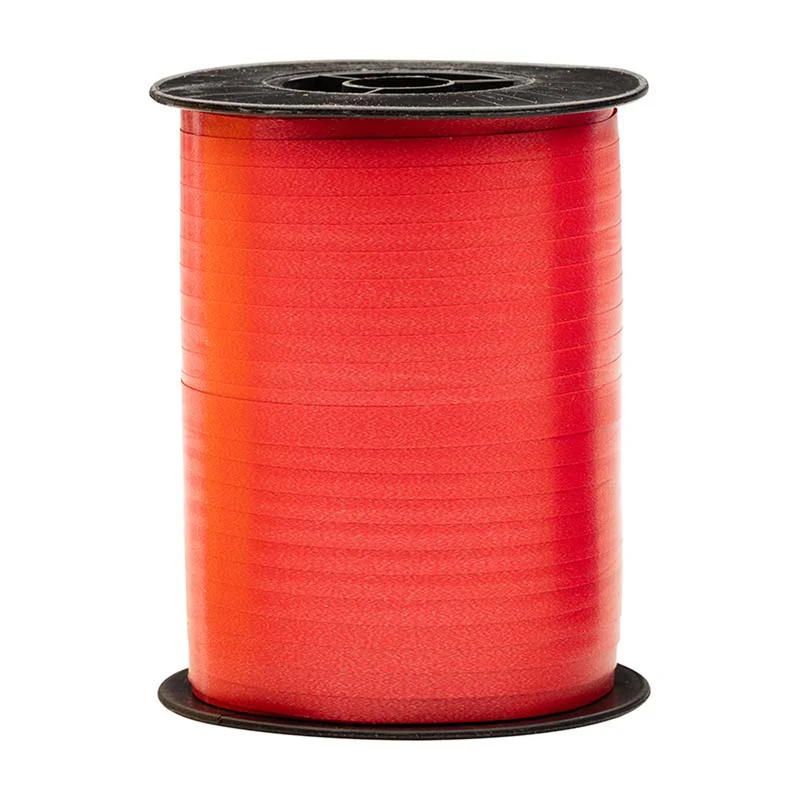 Geschenkband Polyband 7mm/333m FM (Spule aus Regranulat) Rot