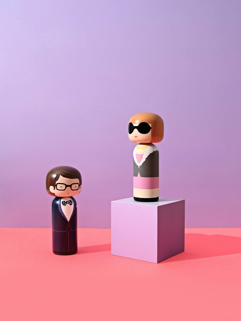 Kokeshi-Puppe YVES 14,5 cm