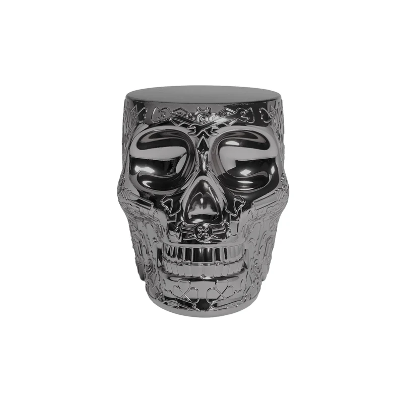 Stuhl & Beistelltisch MEXICO in Titan