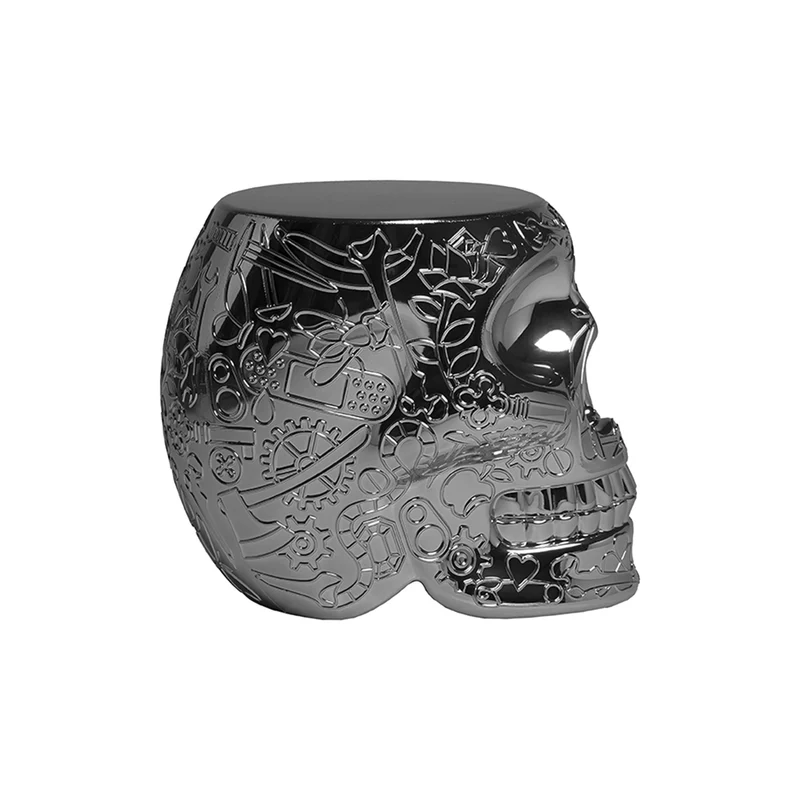 Stuhl & Beistelltisch MEXICO in Titan