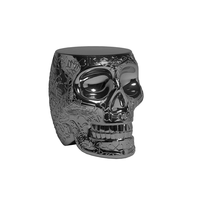 Stuhl & Beistelltisch MEXICO in Titan