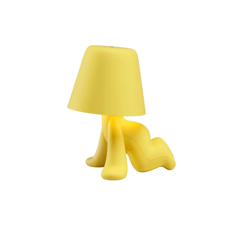 LED Tischlampe SWEET BROTHERS RON in Gelb