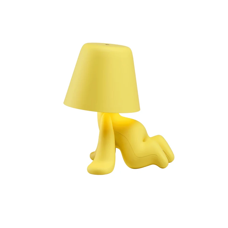 LED Tischlampe SWEET BROTHERS RON in Gelb