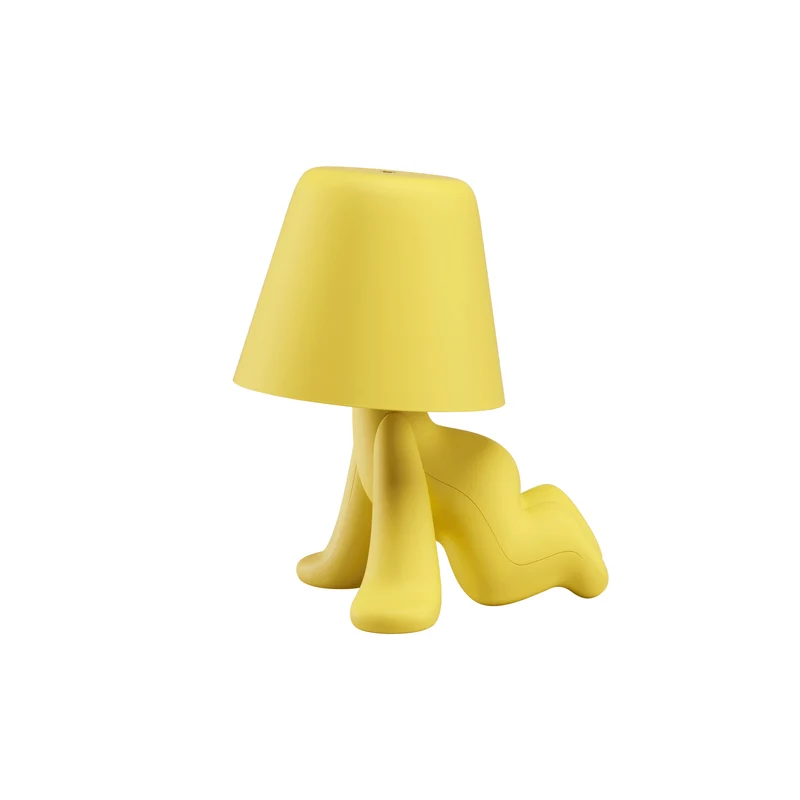 LED Tischlampe SWEET BROTHERS RON in Gelb
