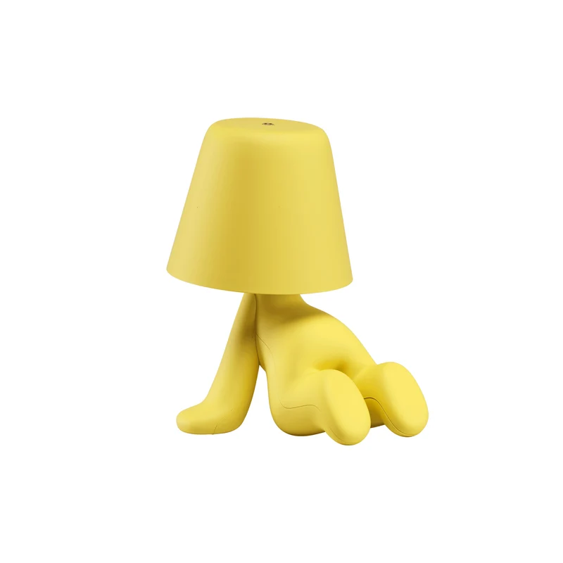 LED Tischlampe SWEET BROTHERS RON in Gelb
