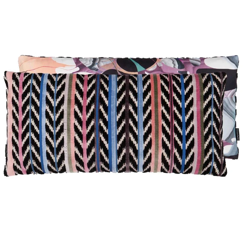 Kissen JAIPUR STRIPE AZUR, 60x30cm