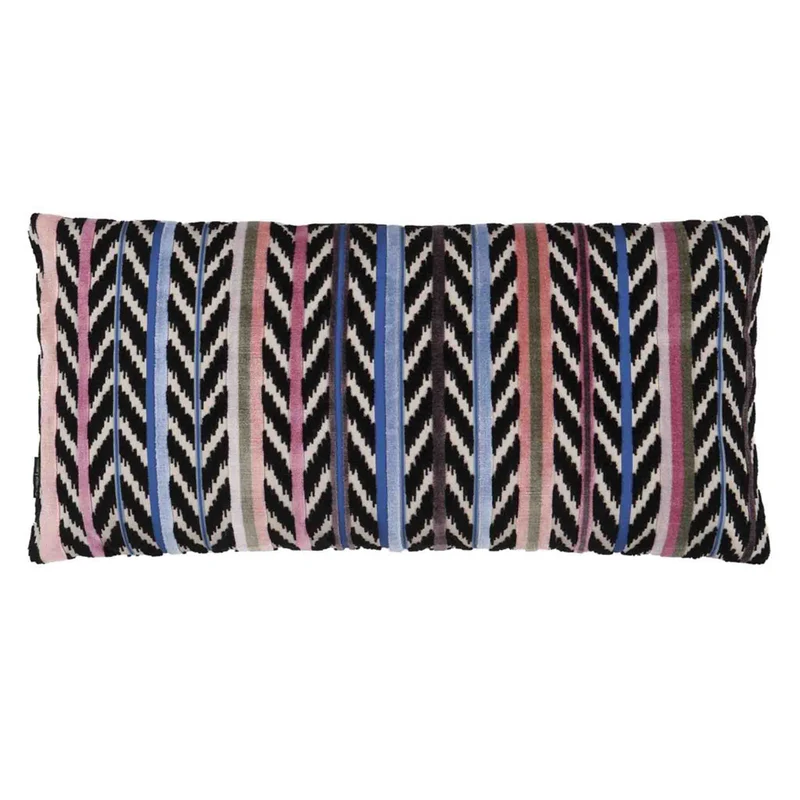 Kissen JAIPUR STRIPE AZUR, 60x30cm