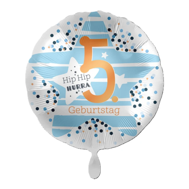 18"/Ø43cm Folienballon "Hip Hip Hurra" #5
