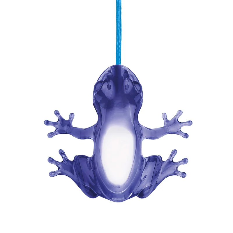Tisch- und Wandleuchte HUNGRY FROG, blau