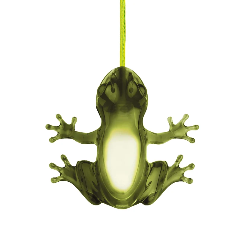 Tisch- und Wandleuchte HUNGRY FROG, grün