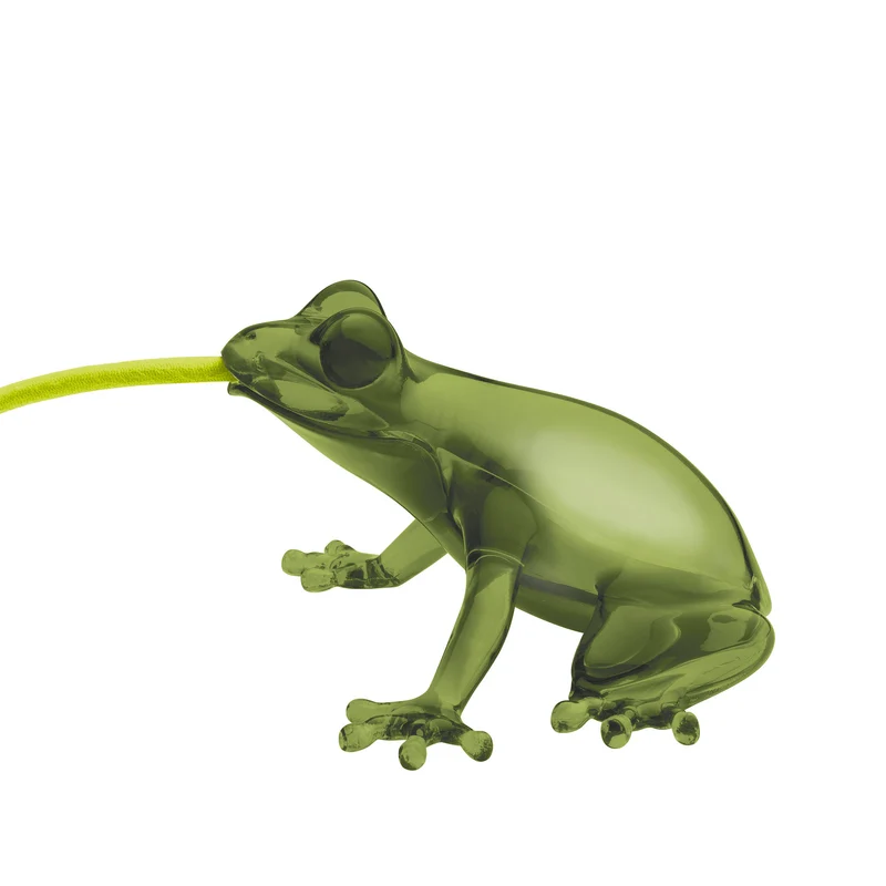 Tisch- und Wandleuchte HUNGRY FROG, grün