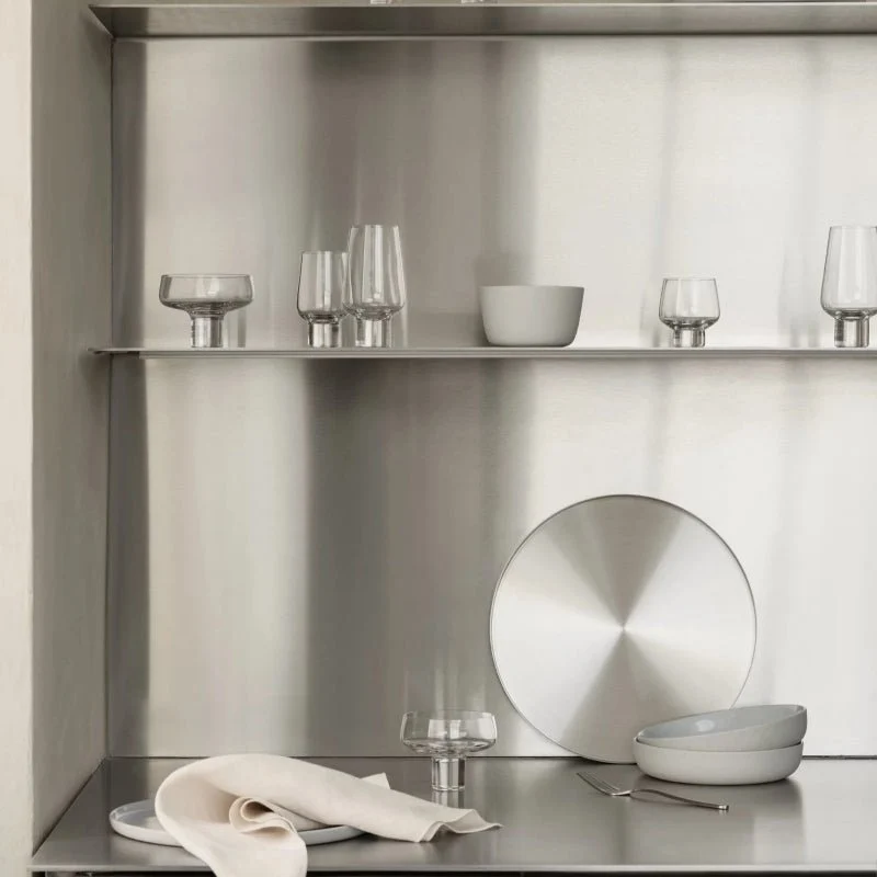 Tablett Peasy Edelstahl - blomus