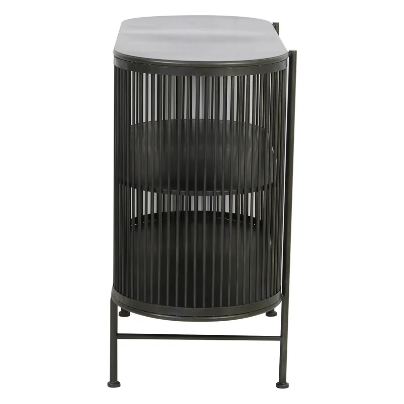 Sideboard YINTHE aus Metall 100x40x80 cm