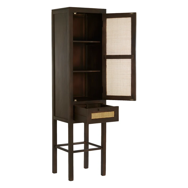 Highboard NIPOS mit Schublade Mangoholz braun