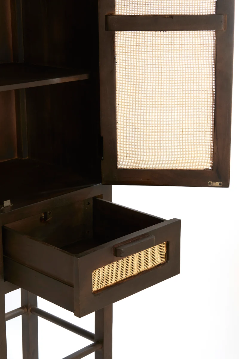 Highboard NIPOS mit Schublade Mangoholz braun