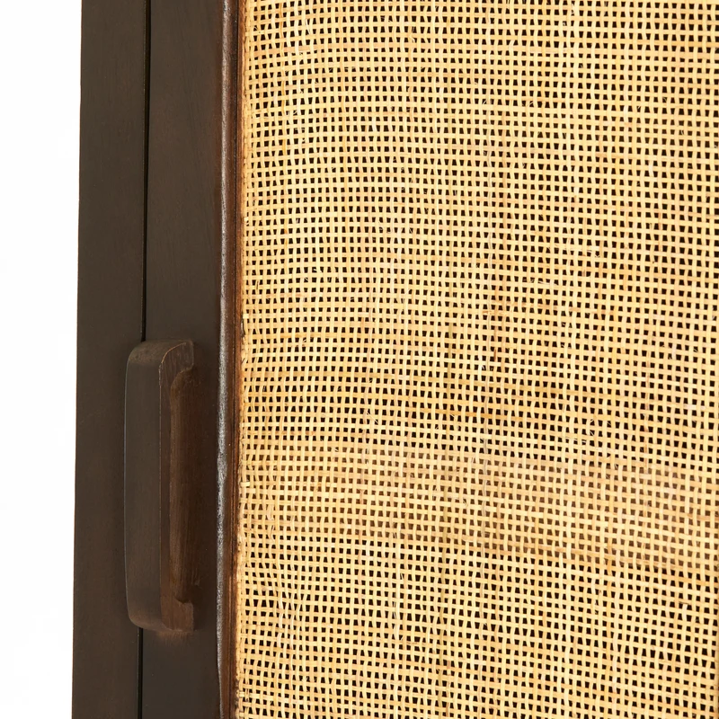 Highboard NIPOS mit Schublade Mangoholz braun