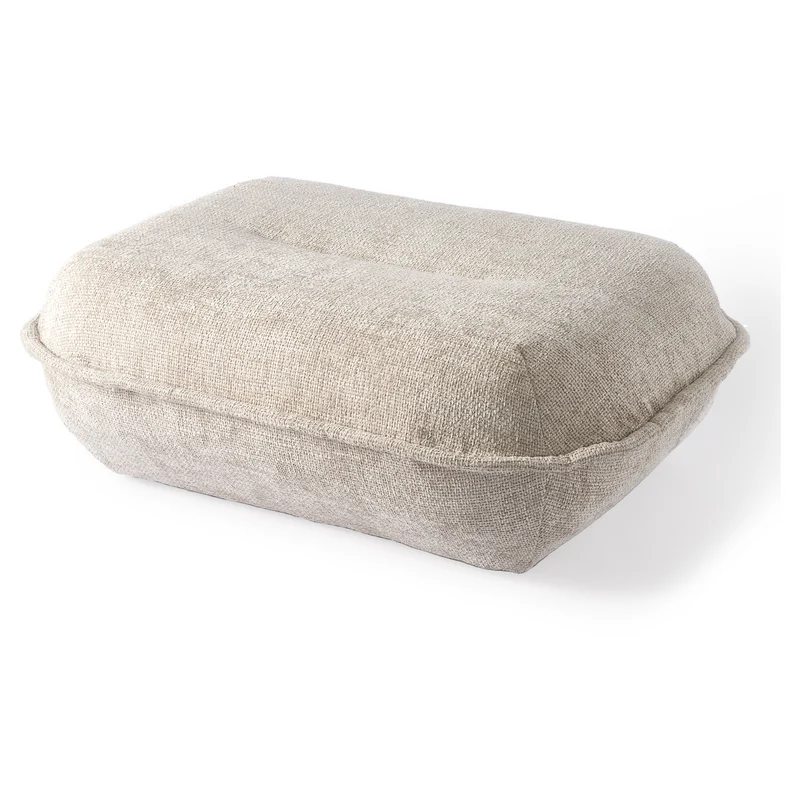 Sitzpouf PUFF creme 95x80x35cm