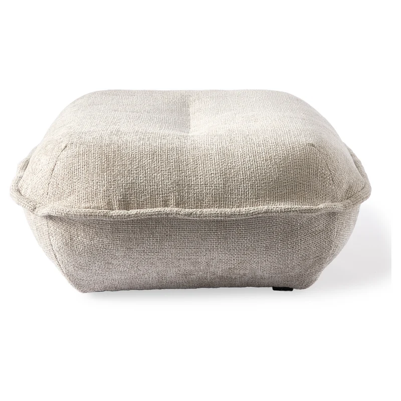 Sitzpouf PUFF creme 95x80x35cm