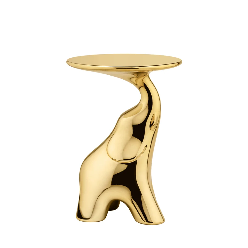 Beistelltisch PAKO ELEFANT gold