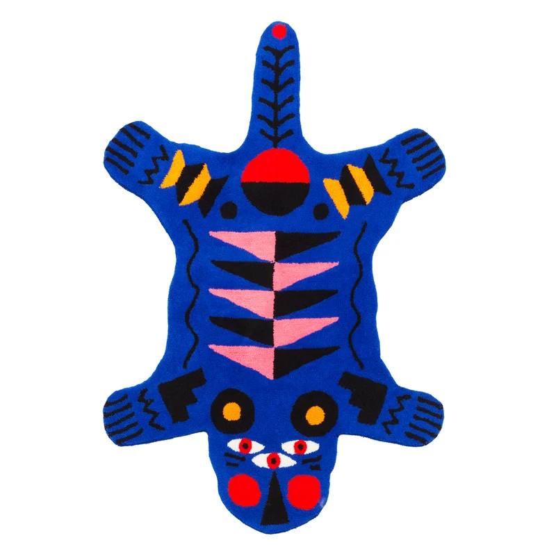 Teppich OGGIAN BLUE PANTHER