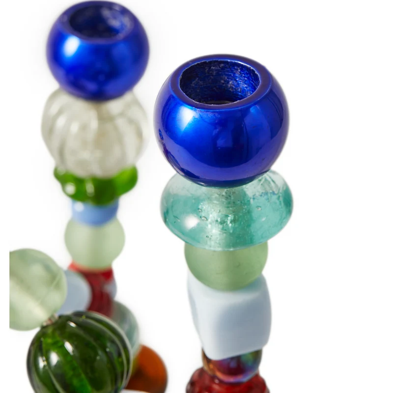 Kerzenhalter BEADS bunt 33x12x38 cm