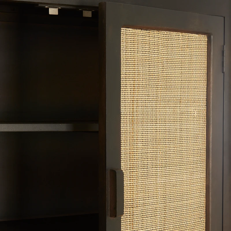 Highboard NIPOS mit Schublade Mangoholz braun
