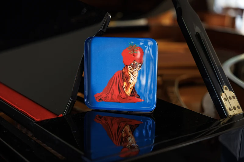 Vide-Poche Carré FAKIR Tiger 15×15 cm