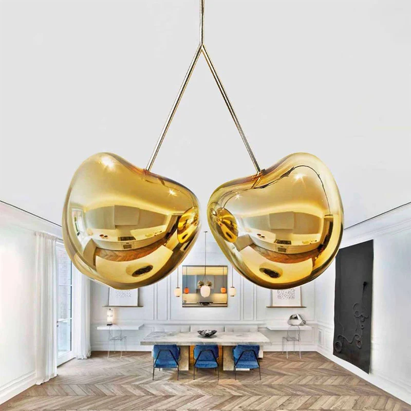 Hängeleuchte CHERRY LAMP METAL FINISH, gold