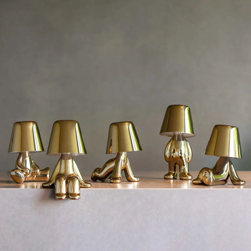 LED-Tischleuchte GOLDEN BROTHERS SAM
