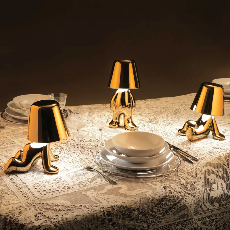 LED-Tischleuchte GOLDEN BROTHERS BOB