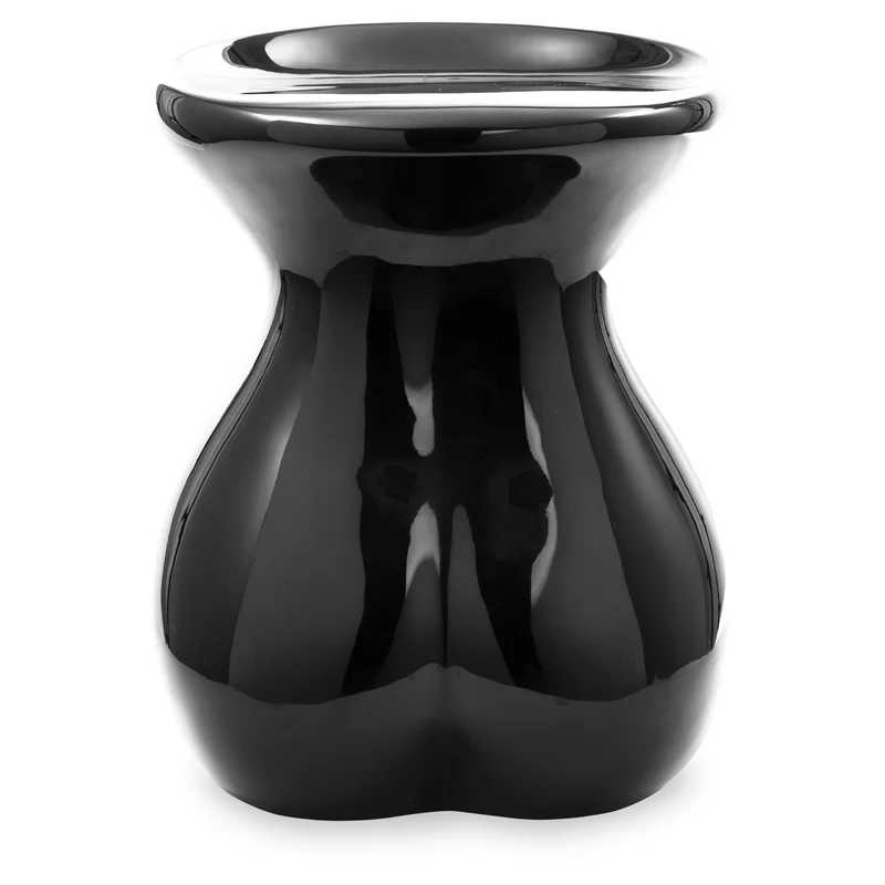 Hocker BODY schwarz 42,5x37,5x50 cm