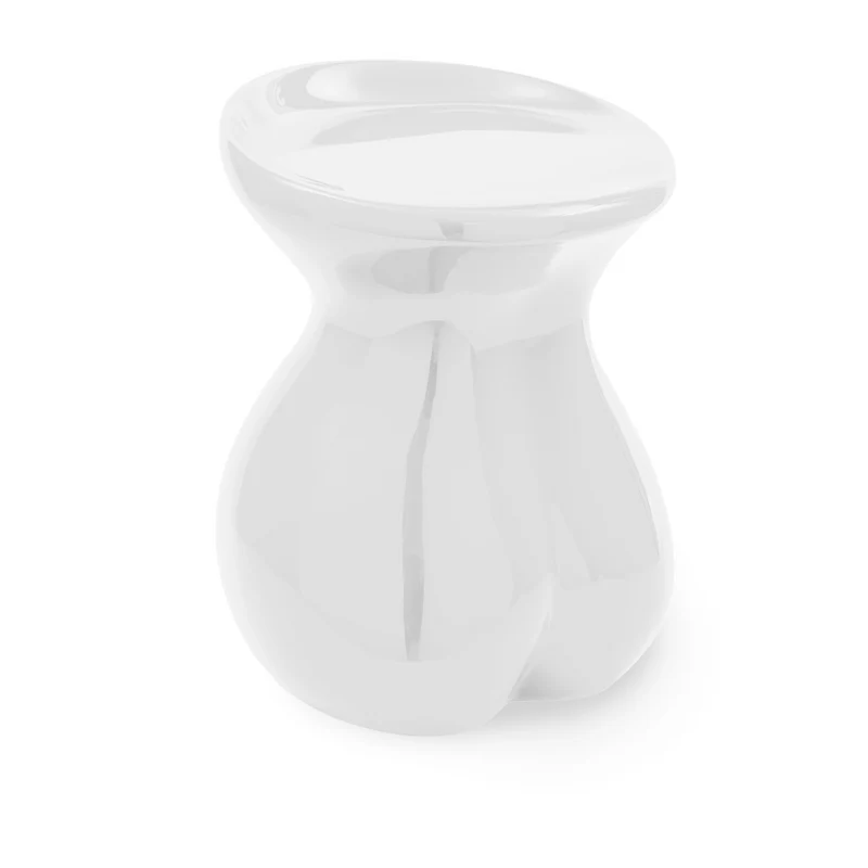 Hocker BODY weiß 42,5x37,5x50 cm