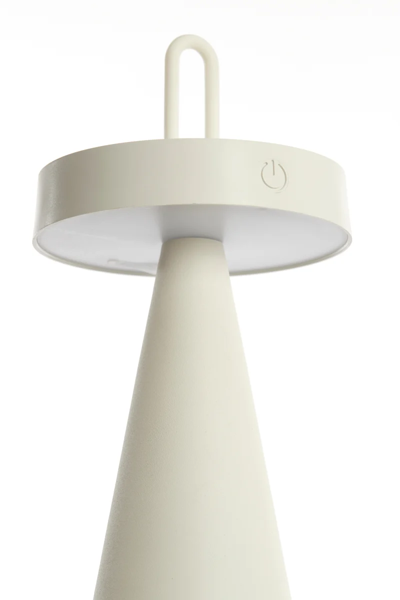 LED-Tischleuchte ANKENTA creme Ø13x28,5 cm