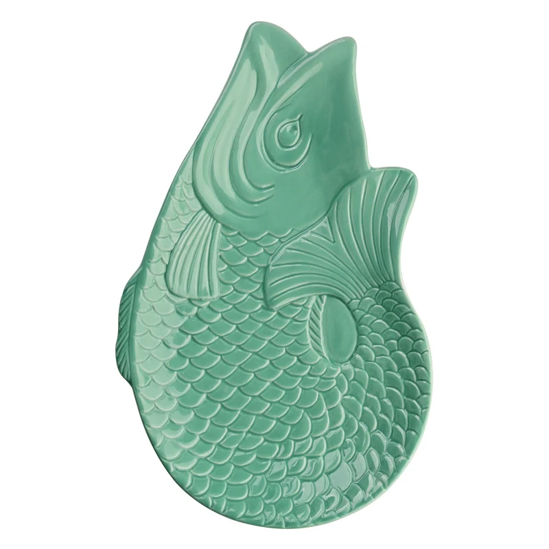 Dekoteller MONSIEUR CARAFON Fisch, mint cream
