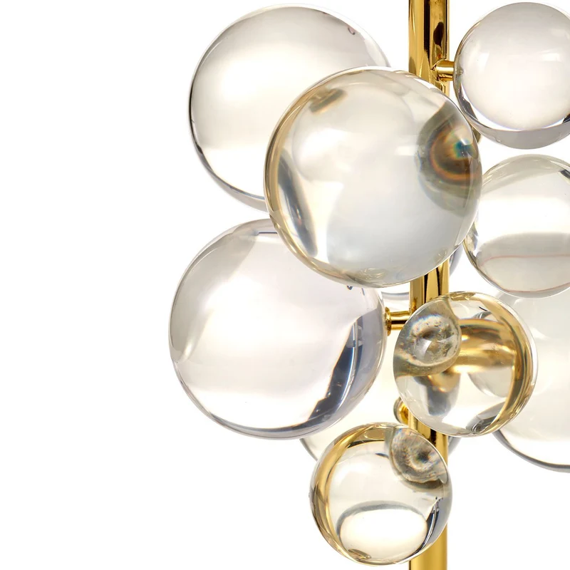 Tischlampe GLOBO Lamp Clear + Marmor